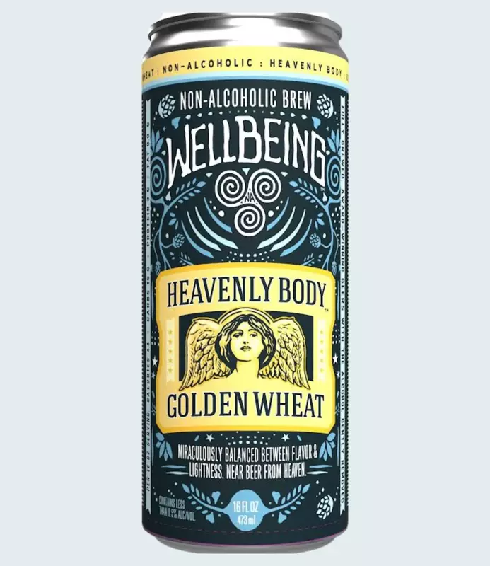 Heavenly Body Golden Wheat (NA Beer) | Case of 24