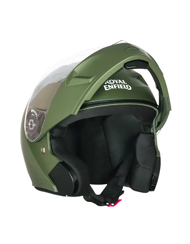 ROYAL ENFIELD MODULAR ADROIT MATT BATTLE GREEN XL