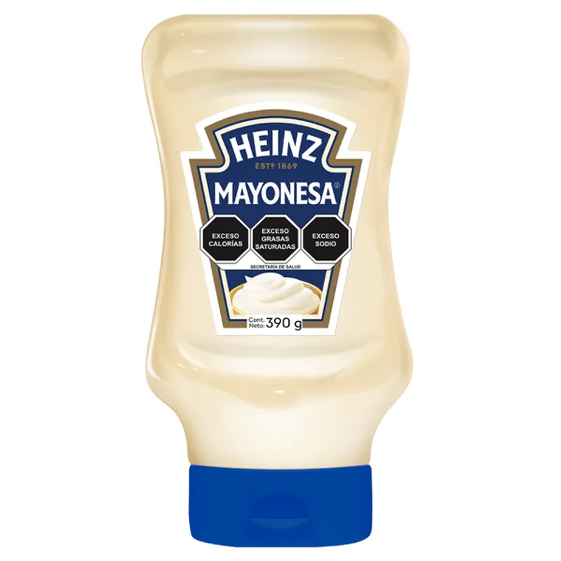 HEINZ MAYONESA SQUEEZE 390 G