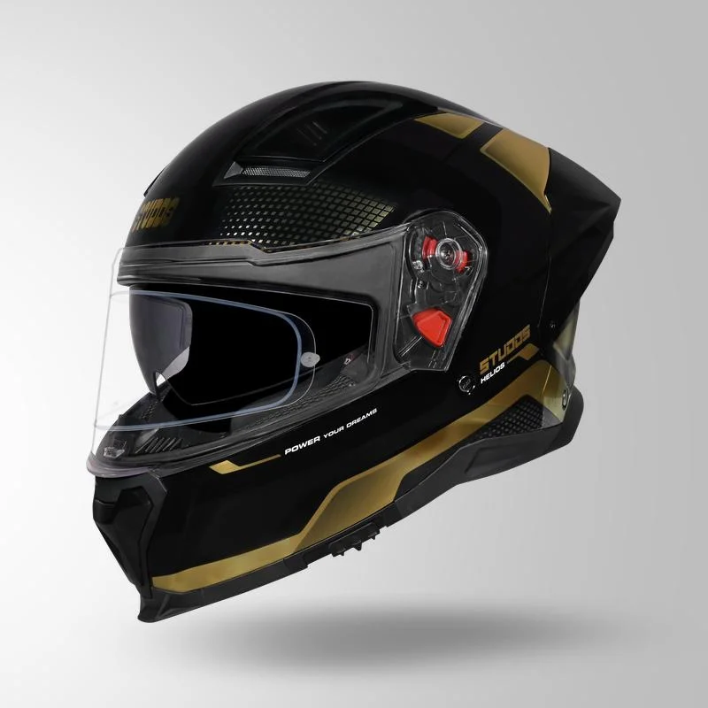 STUDDS HELIOS ASPHALT BLACK N12 GOLD CHROME C/V (L) STUDDS HELIOS ASPHALT BLACK N12 GOLD CHROME C/V (L)
