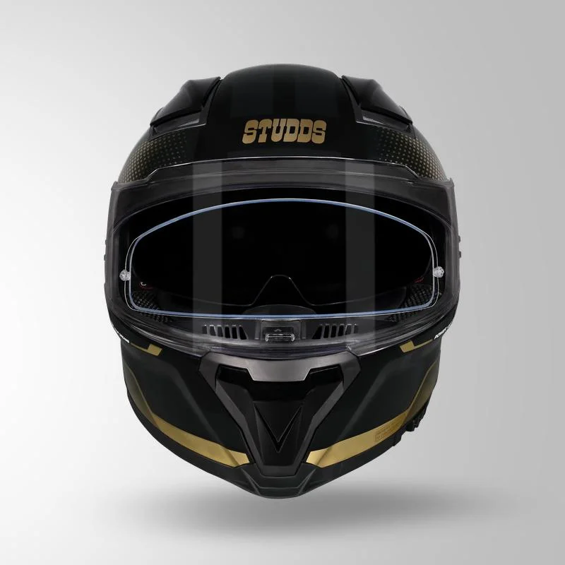 STUDDS HELIOS ASPHALT BLACK N12 GOLD CHROME C/V (L) STUDDS HELIOS ASPHALT BLACK N12 GOLD CHROME C/V (L)