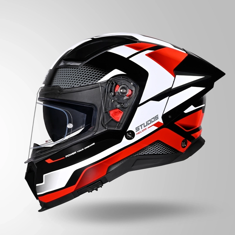 STUDDS HELIOS D1 ASPHALT BLACK N2 RED C/V (L) STUDDS HELIOS D1 ASPHALT BLACK N2 RED C/V (L)