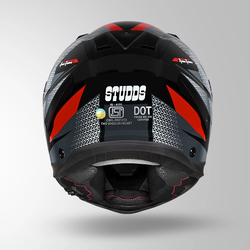 STUDDS HELIOS D2 CIRCUIT BLACK N2 RED D/V (L) STUDDS HELIOS D2 CIRCUIT BLACK N2 RED D/V (L)