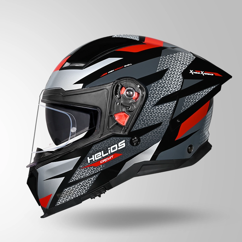 STUDDS HELIOS D2 CIRCUIT BLACK N2 RED D/V (L) STUDDS HELIOS D2 CIRCUIT BLACK N2 RED D/V (L)