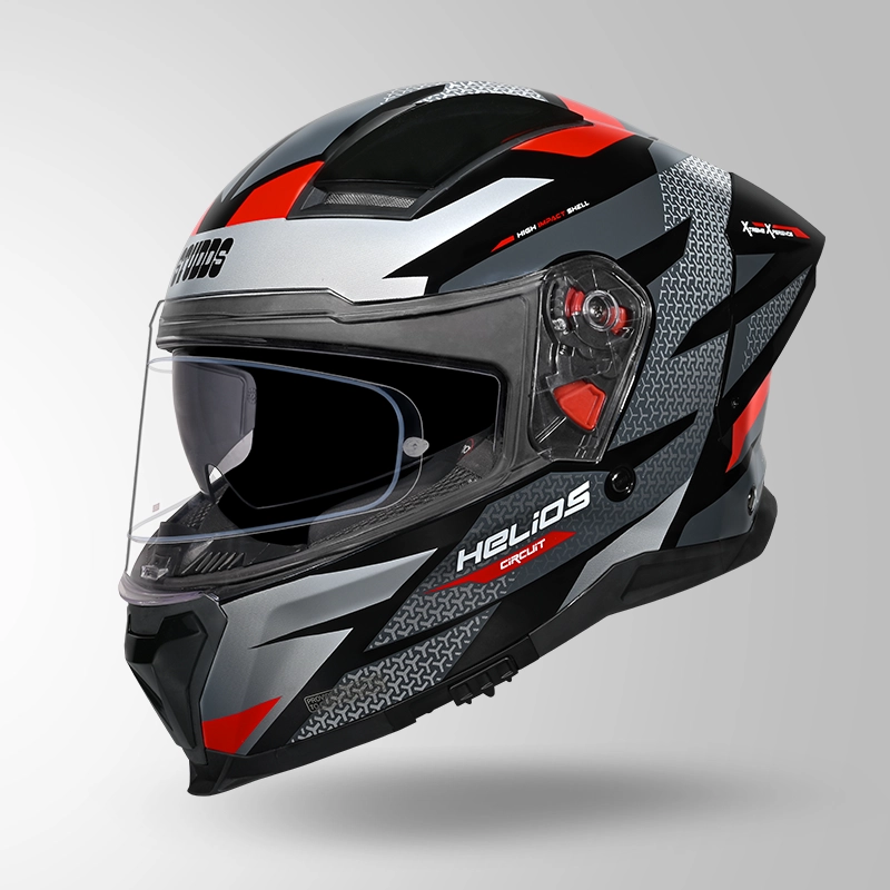 STUDDS HELIOS D2 CIRCUIT BLACK N2 RED D/V (L) STUDDS HELIOS D2 CIRCUIT BLACK N2 RED D/V (L)