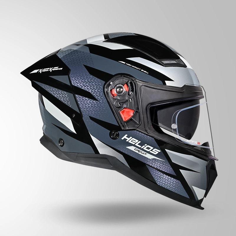 STUDDS HELIOS D2 CIRCUIT BLACK CHAMELEON GREY/PINK N4 GREY D/V (M)
