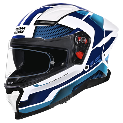 STUDDS HELIOS D1 ASPHALT WHITE N1 BLUE C/V (XL) STUDDS HELIOS D1 ASPHALT WHITE N1 BLUE C/V (XL)
