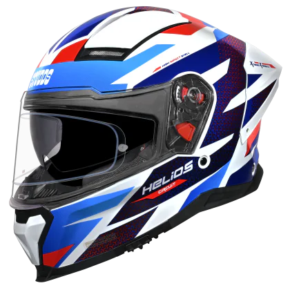 STUDDS HELIOS D2 CIRCUIT WHITE N1 BLUE C/V (L) STUDDS HELIOS D2 CIRCUIT WHITE N1 BLUE C/V (L)
