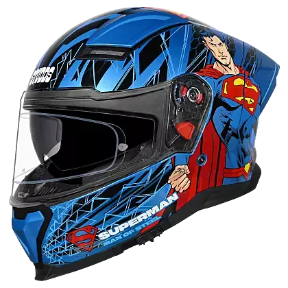 STUDDS HELIOS SUPERMAN BLUE N1 BLUE C/V (L)