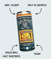 Hellraiser Dark Amber (NA Beer) | Case of 24