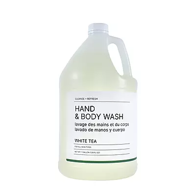 White tea hand and body wash, 4 gal./case