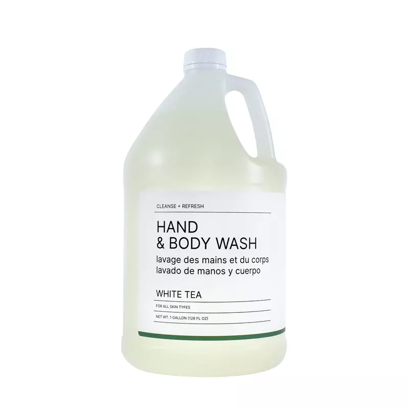 White tea hand and body wash, 4 gal./case White tea hand and body wash, 4 gal./case