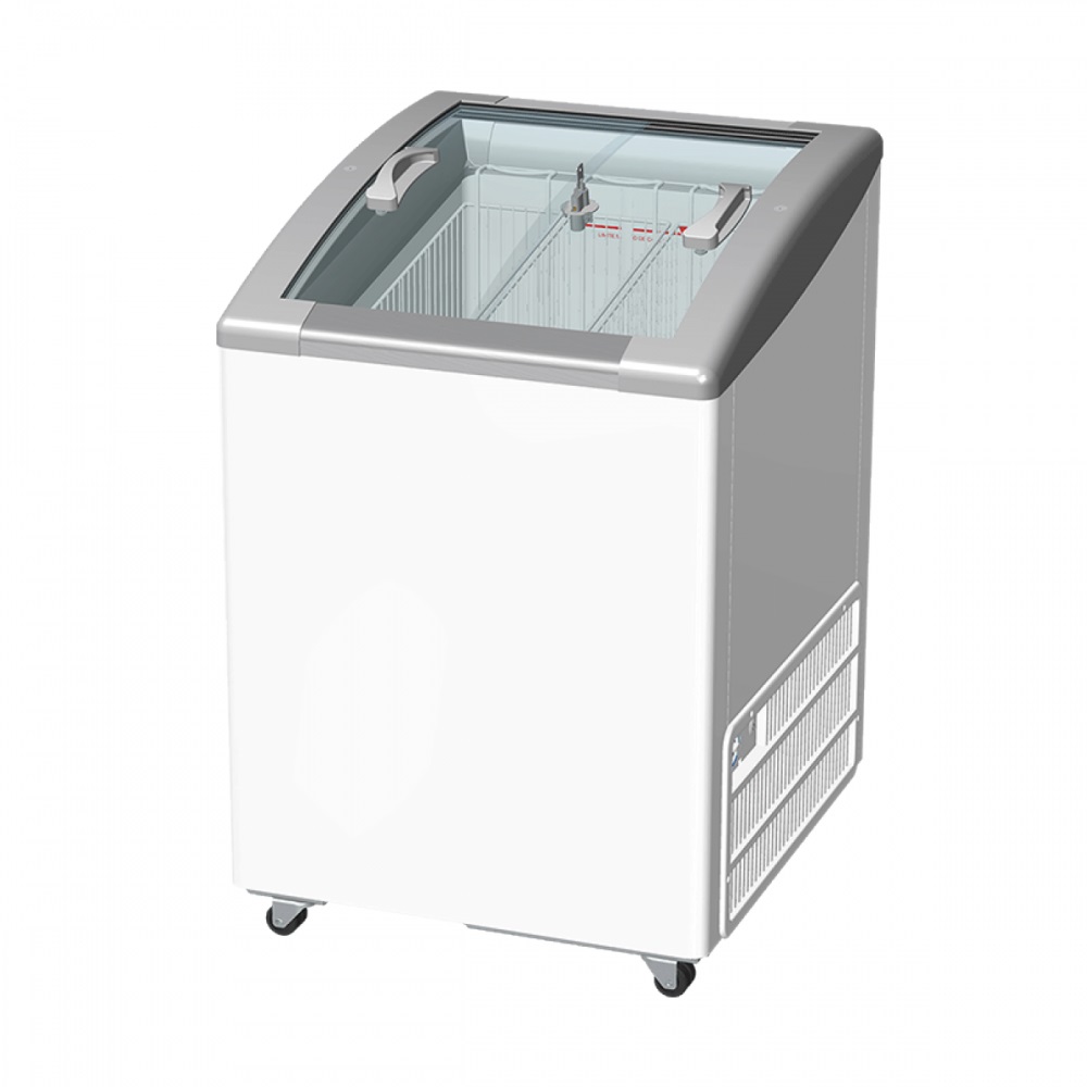 Exhibidor para helados HFSL131I / Gas refrigerante R290 / Rango de temperatura -22° a - 18°C