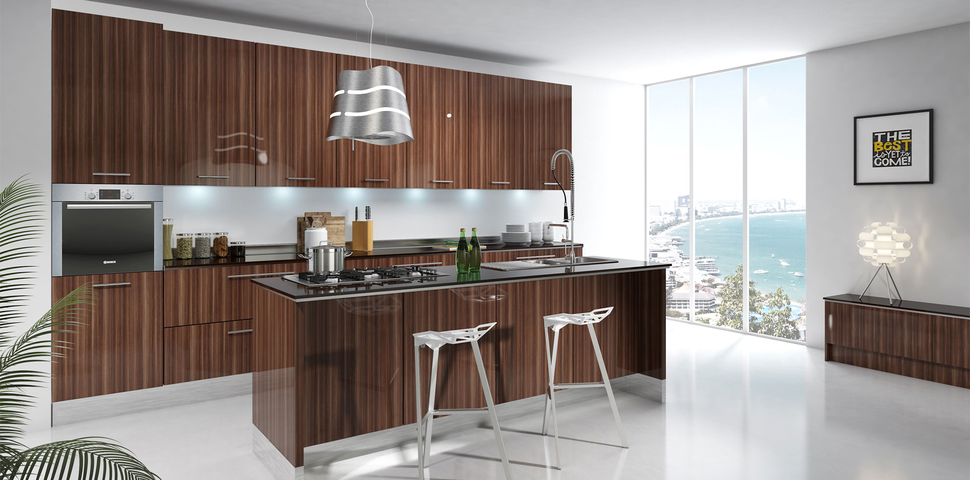 ONE SKIN PANELS-ALENTEJO ELM/HIGH GLOSS/18MM