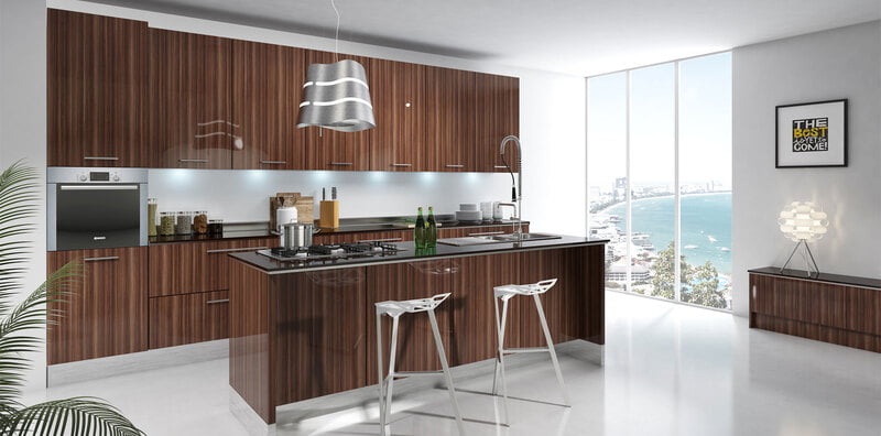 ONE SKIN PANELS-ALENTEJO ELM/HIGH GLOSS/18MM