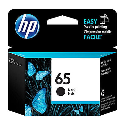 #65 Black Original HP Inkjet Cartridge