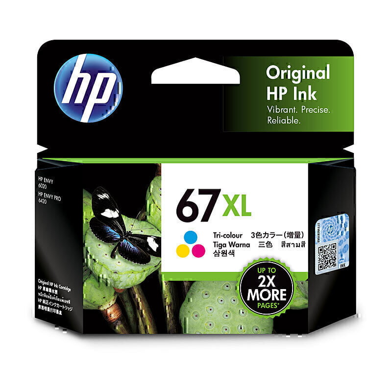HP #67XL Tri Colour Original Ink Cartridges
