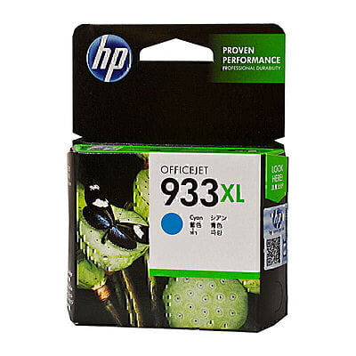 HP #933XL Cyan Original Ink Cartridges CN054AA
