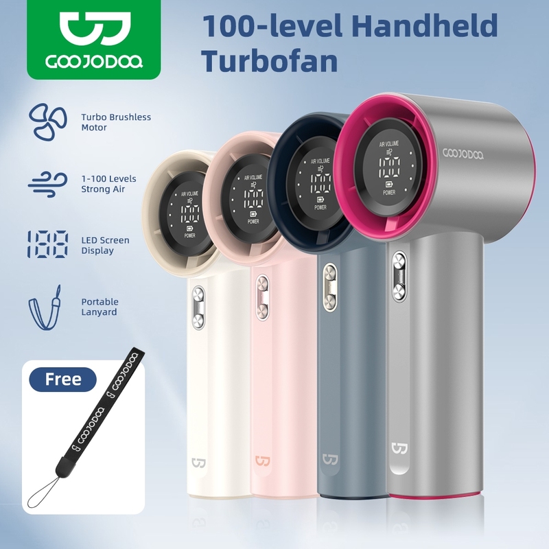 PORTABLE HANDHELD BLADELSS FAN