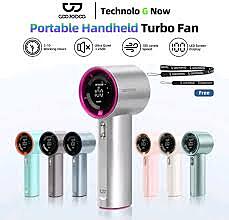 PORTABLE HANDHELD BLADELSS FAN