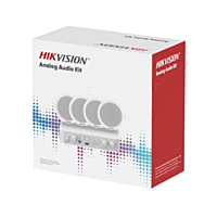 HIKVISION Analog Audio Kit with 60W Analog Amplifier and 4* 6W Ceiling Speakers