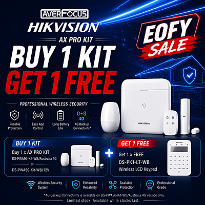 Hikvision EOFY AX PRO Wireless Alarm Kit