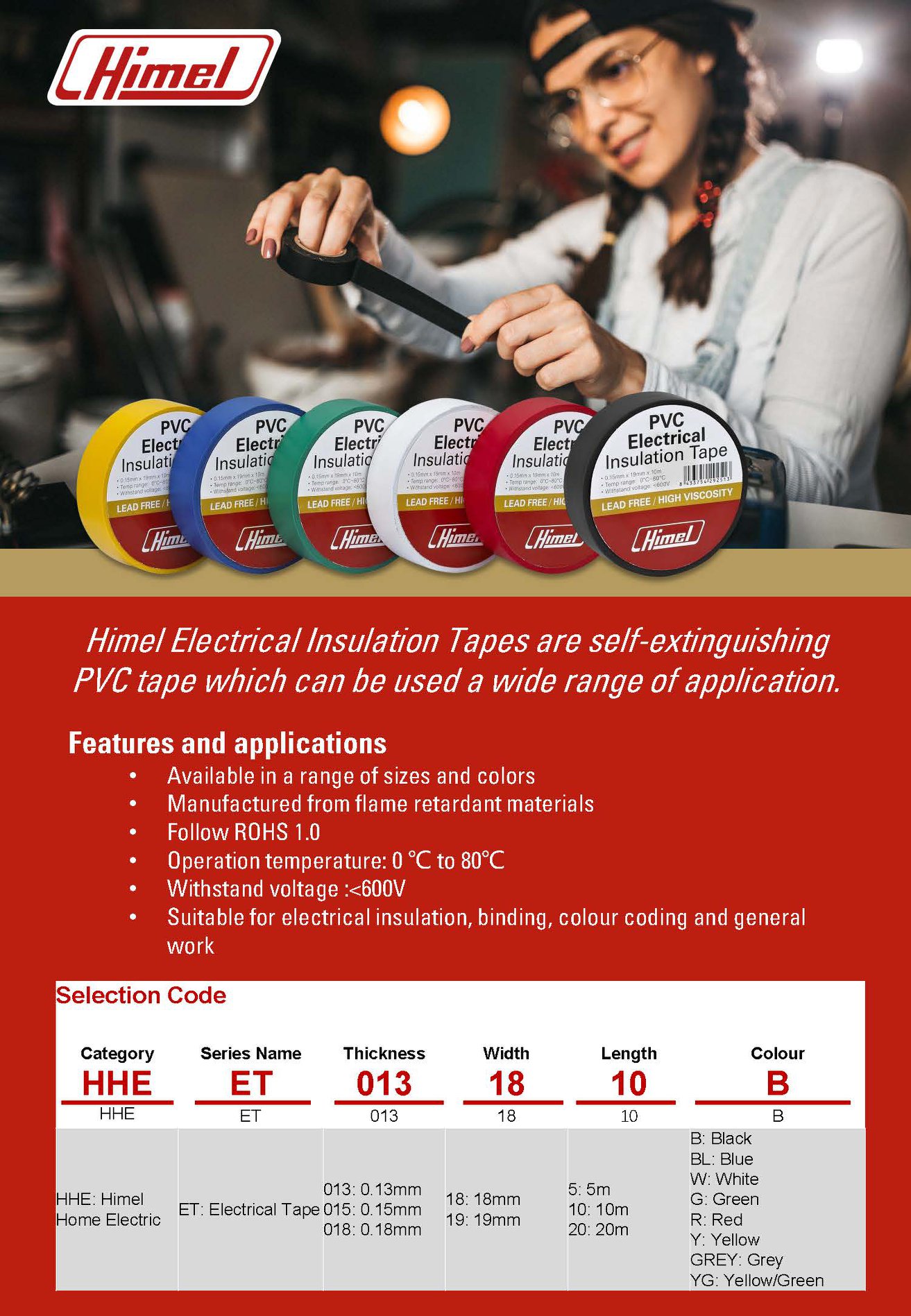 INSULATION TAPE HIMEL