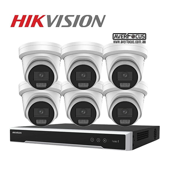 Hikvision 6MP G3 ColorVu Hybrid Kit(2CD2367G3-LIS2UY/SL)(NO HDD) Hikvision 6MP G3 ColorVu Hybrid Kit(2CD2367G3-LIS2UY/SL)(NO HDD)