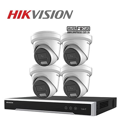 [Online Only]Hikvision 8MP G3 ColorVu Hybrid Kit(2CD2387G3-LIS2UY/SL)(NO HDD)