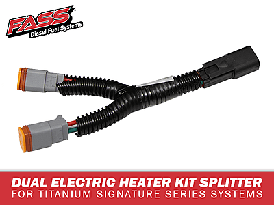 FASS Titanium Signature Series Dual Electric Heater Kit Splitter FASS Titanium Signature Series Dual Electric Heater Kit Splitter