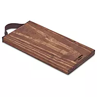 Serendipio Small Team Time Wooden Tray with Leather Strap