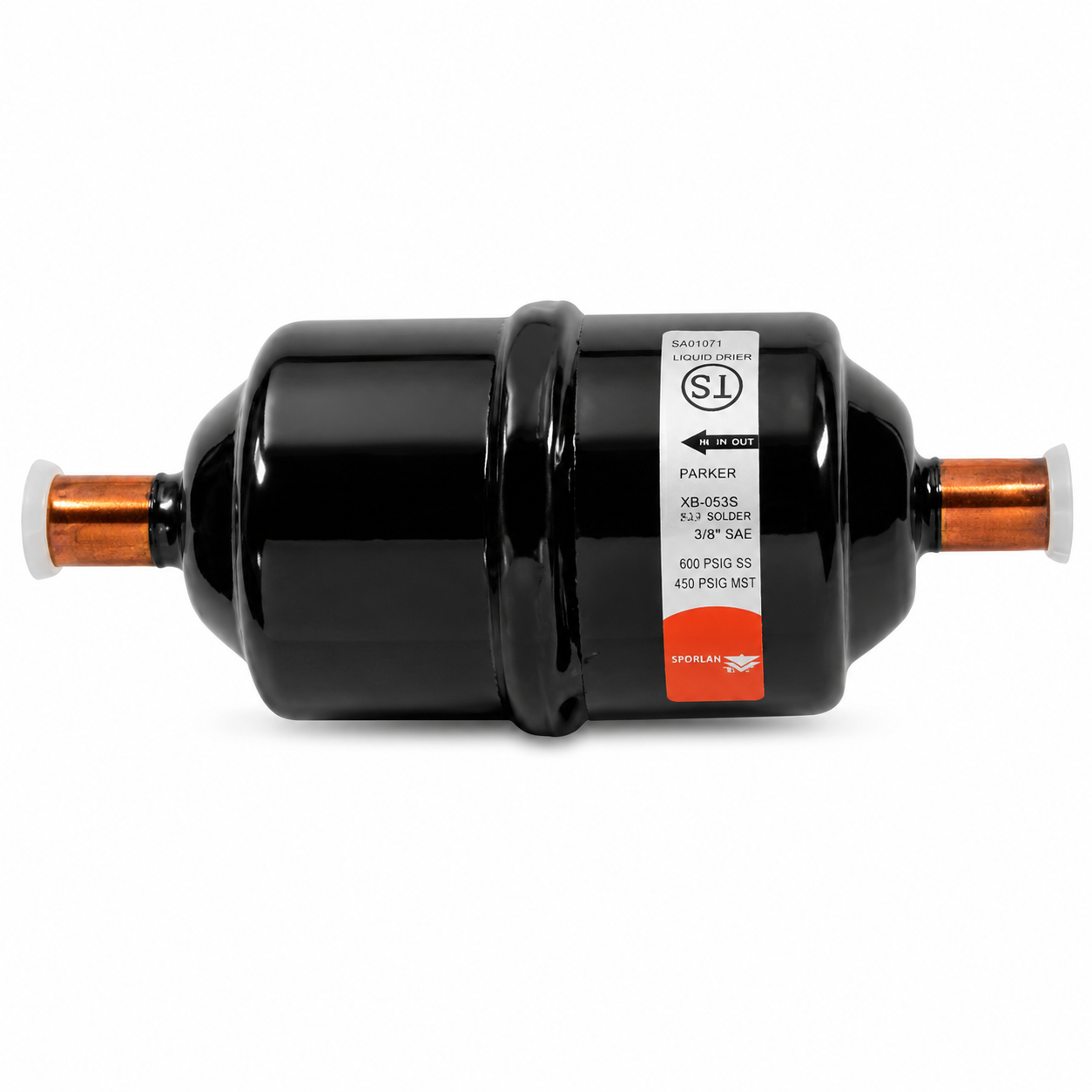 Filtro Deshidratador Tipo Soldable, DFS-083S 3/8" ODF - HNG-DFS-083S