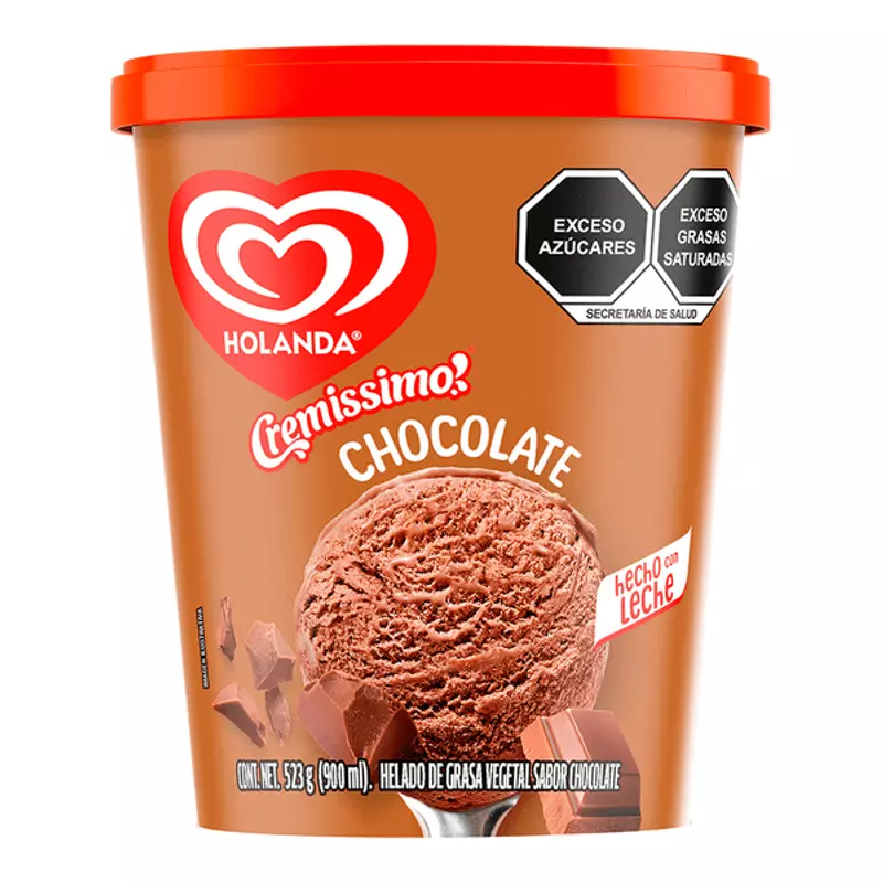 HOLANDA HELADO DE CHOCOLATE 900 ML