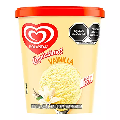 HOLANDA HELADO DE VAINILLA 900 ML