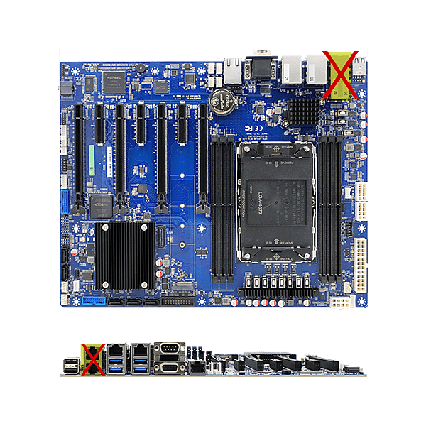 HPM-SRSUAL - Server Class ATX Motherboard, supports 4th Gen. Intel® Xeon® Scalable Processor, 2 LAN HPM-SRSUAL - Server Class ATX Motherboard, supports 4th Gen. Intel® Xeon® Scalable Processor, 2 LAN
