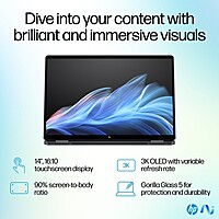 HP OMNIBOOK ULTRA FLIP 14‑FH0013DX INTEL CORE ULTRA 7‑256V 16GB RAM 1TB SSD WINDOWS 11 HOME