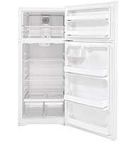Hotpoint® HPS18BTNRWW 17.5 28" Cu. Ft. Recessed Handle Top-Freezer Refrigerator Hotpoint® HPS18BTNRWW 17.5 28" Cu. Ft. Recessed Handle Top-Freezer Refrigerator
