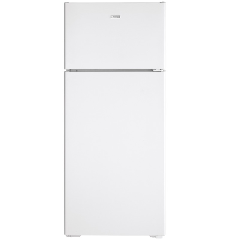 Hotpoint® HPS18BTNRWW 17.5 28" Cu. Ft. Recessed Handle Top-Freezer Refrigerator Hotpoint® HPS18BTNRWW 17.5 28" Cu. Ft. Recessed Handle Top-Freezer Refrigerator