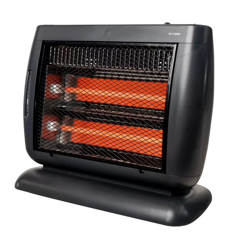Calefactor Eléctrico de Cuarzo con Humidificador Heatwave, 2 Potencias de Calefacción, Potencia Mín600W – Máx1200W, Superficie a Cubrir 16 Mts2 - HQ1261U