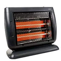 Calefactor Eléctrico de Cuarzo con Humidificador Heatwave, 2 Potencias de Calefacción, Potencia Mín600W – Máx1200W, Superficie a Cubrir 16 Mts2 - HQ1261U