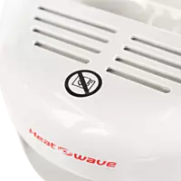 Calefactor Eléctrico Radiador de Aceite Heatwave, 3 Potencias de Calefacción, Potencia Mín. 600 W – Máx. 1500 W, Superficie a Cubrir 18 mts2 - HR1507ZCR