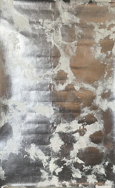 Abstract Sample on Silver Ground (HS-90598)