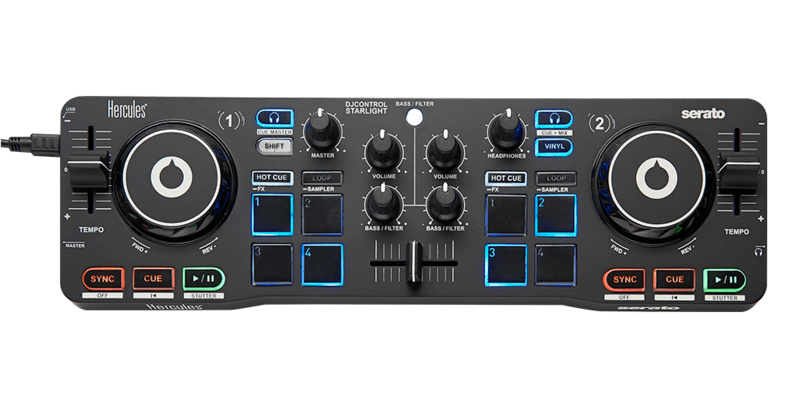 Hercules Starlight DJ Controller for Serato Hercules Starlight DJ Controller for Serato