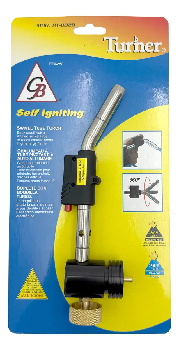 Boquilla de Autoencendido con Perilla de Bronce - HT-802B