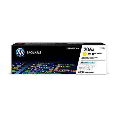HP #206A Yellow Original Toner Cartridges W2112A
