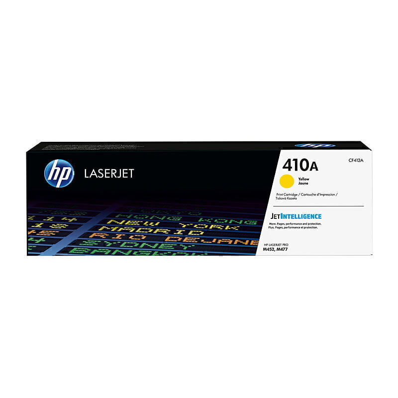 HP #410A Yellow Original Toner Cartridges CF412A