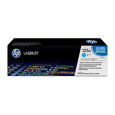 HP #125A Cyan Original Toner Cartridges CB541A
