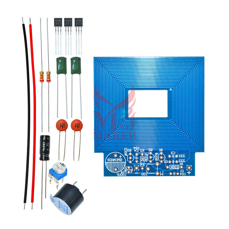 Metal Detector Kit Electronic Kit DC 3V-5V Non-Contact Sensor Metal Detector Kit Electronic Kit DC 3V-5V Non-Contact Sensor