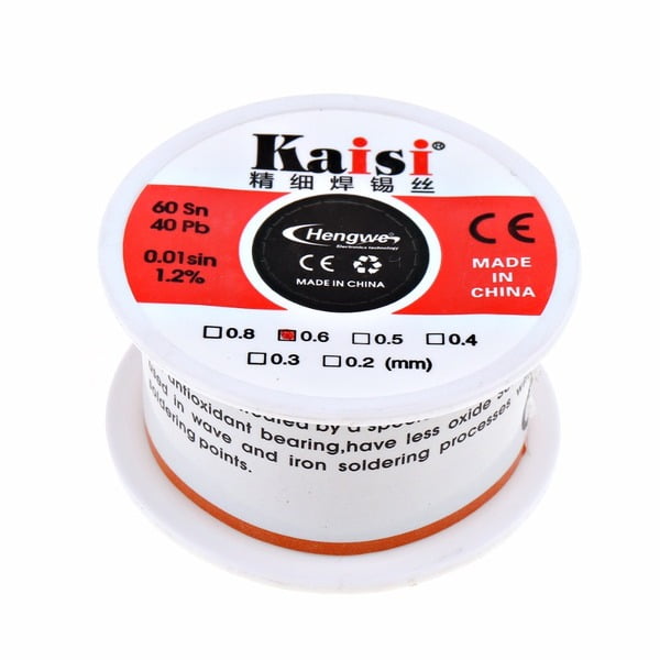 Kaisi 50g Solder Wire 0.6mm