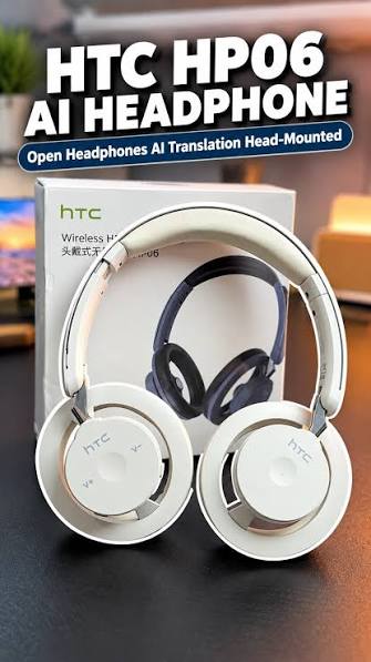 HTC HP06 Over-the-Ear Wireless Headphones,